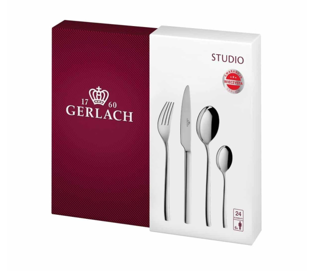 Gerlach GERLACH Zestaw sztućców Studio 24el. - 1466420 - zdjęcie 6